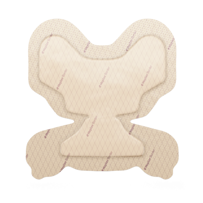 Mepilex Border Heel schuimverband, 22 x 23 cm, 6 x 1 stuk