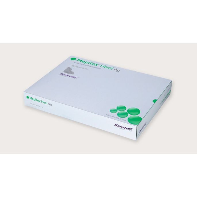 Mepilex Heel Ag schuimverband, 13 x 20 cm, 5 x 1 stuk