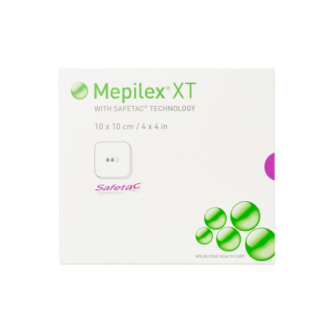 Mepilex XT schuimverband, 10 x 20 cm, 5 x 1 stuk