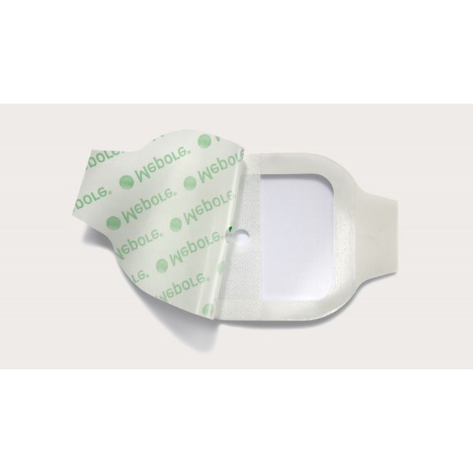 Mepore IV infuuspleister, 5,5 x 5 cm, 100 x 1 stuk