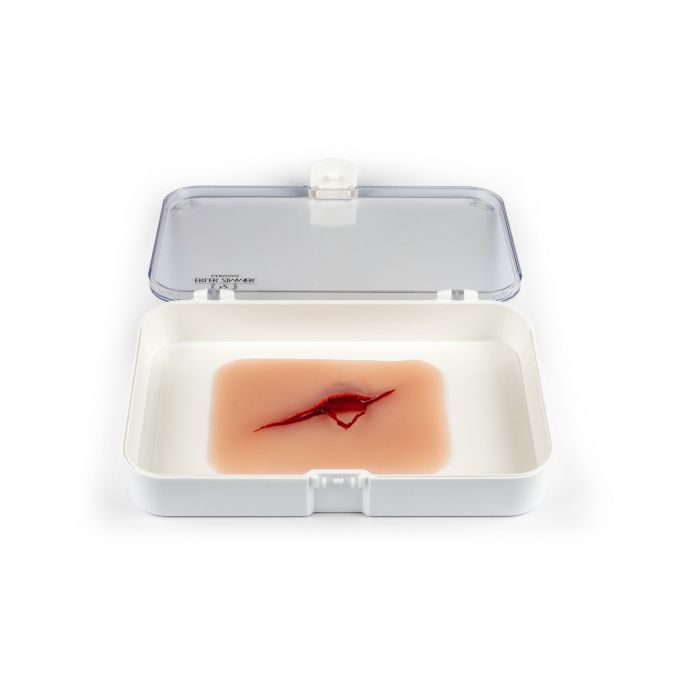 Wondmoulage 'gesneden met glasfragment' - afbeelding 2