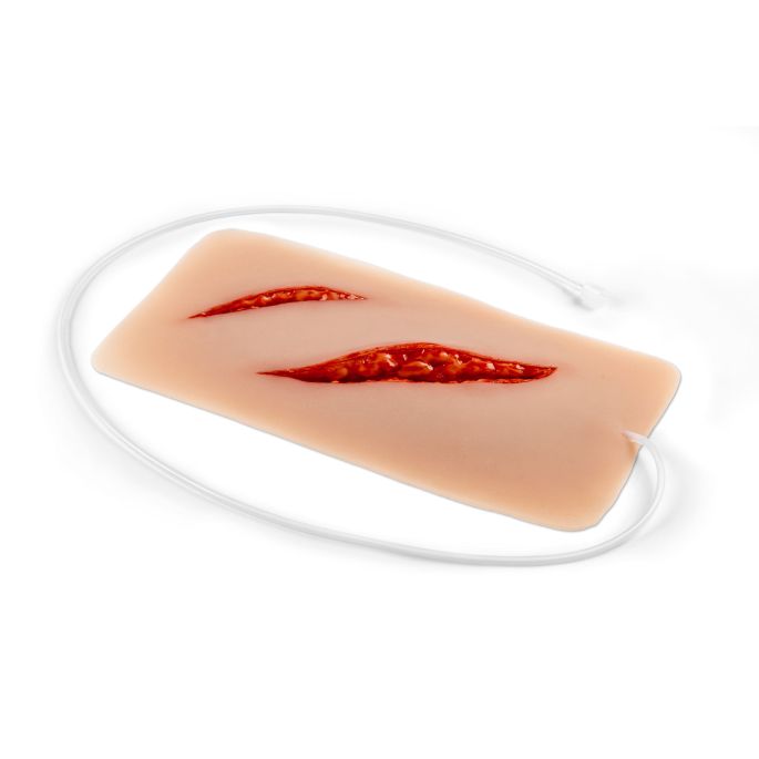 Wondmoulage gesneden