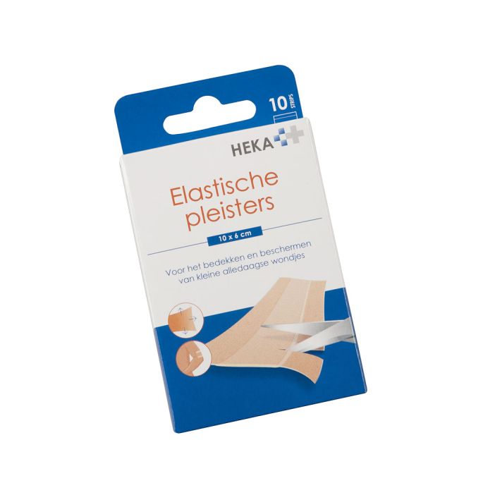 HEKA elastische pleister 1 m x 6 cm, 60 stuks