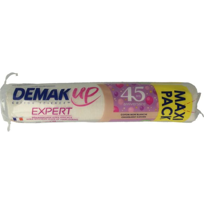 Demak Up Expert Wattenschijfjes regular round, 108 stuks
