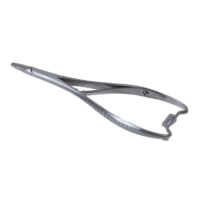 Mathieu naaldvoerder 14 cm slanke bek RVS