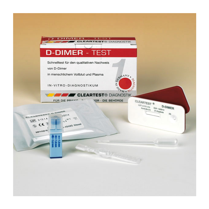 D-Dimeertest, 5 testen