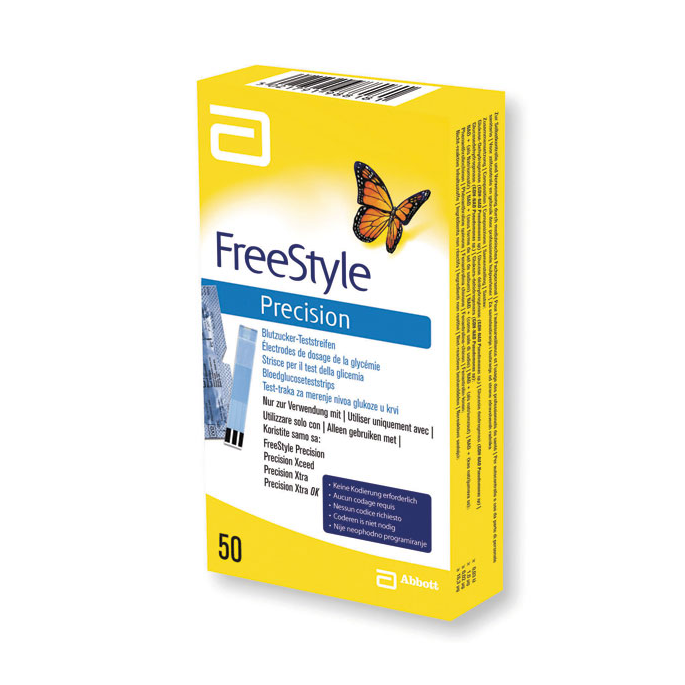 FreeStyle Precision Teststrips, 50 stuks