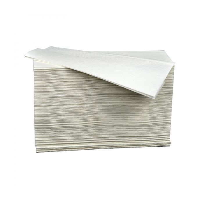 Handdoekpapier Z-fold Cellulose 2-laags 24 x 21 cm