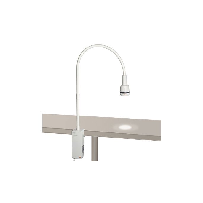 Heine EL3 LED onderzoekslamp met tafelklem