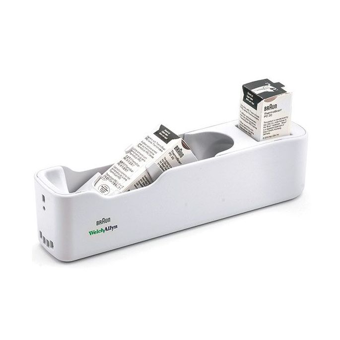 Welch Allyn Braun ThermoScan Pro 6000 oorthermometer met grote houder