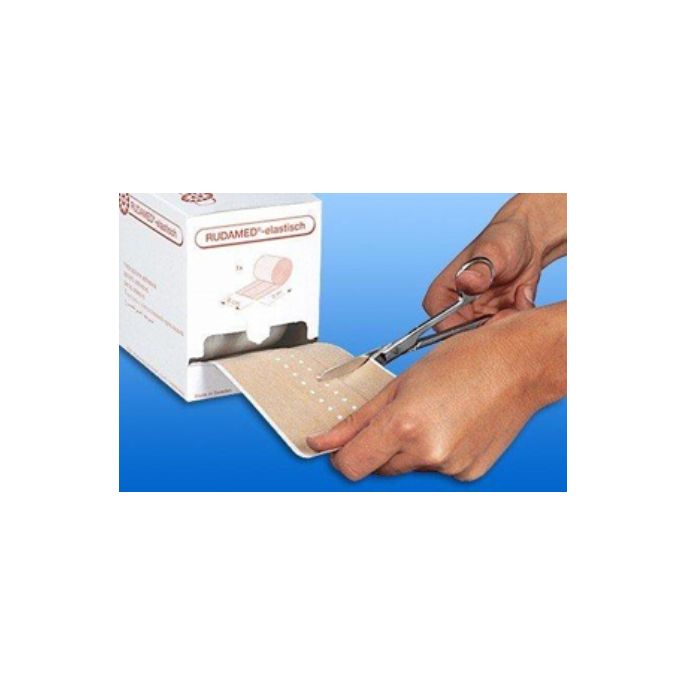 Rudamed elastisch wondpleister 5 m x 6 cm, 1 rol
