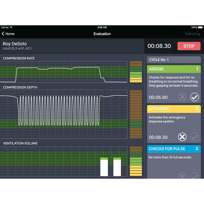 CPR Metrix-bedieningskast voor CRISIS/CPARLENE-oefenpoppen - afbeelding 4
