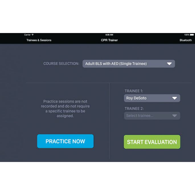 CPR Metrix-bedieningskast en iPad CRISIS/CPARLENE-oefenpop - afbeelding 3