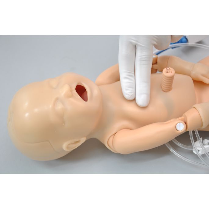 Premie Blue reanimatiesimulator premature pasgeborene (28 weken) met SmartSkin en OMNI