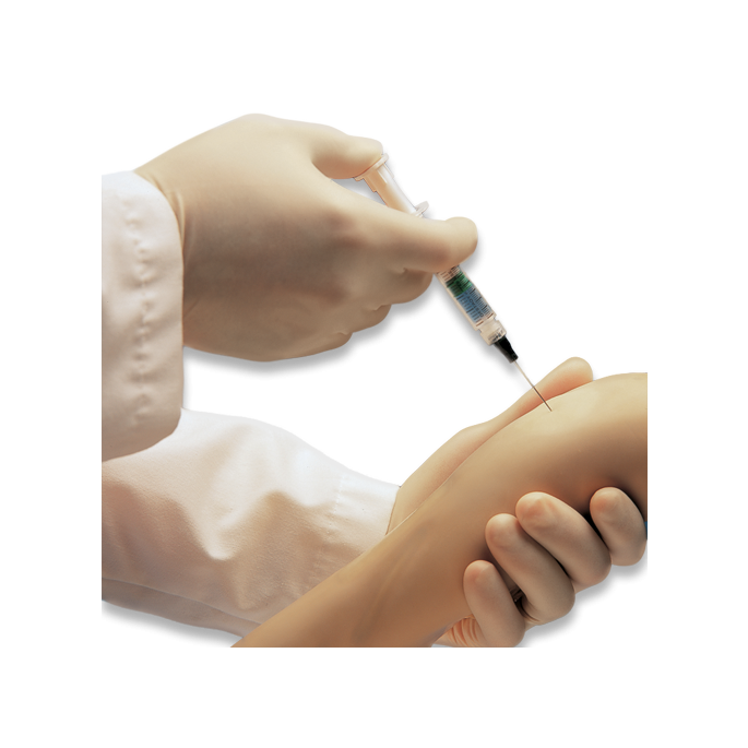 Trainingsarm voor iv/im/sc injecties R 17720