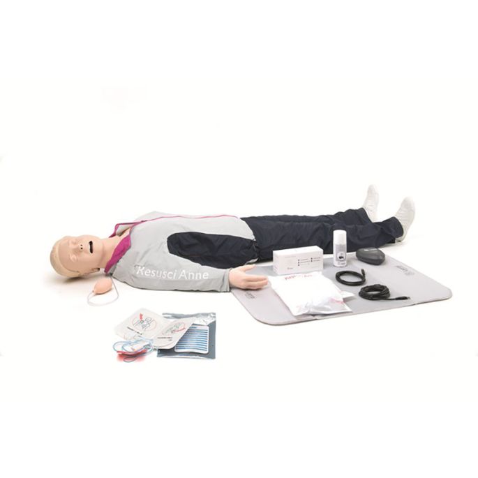 Resusci Anne QCPR full body AED met luchtwegkop