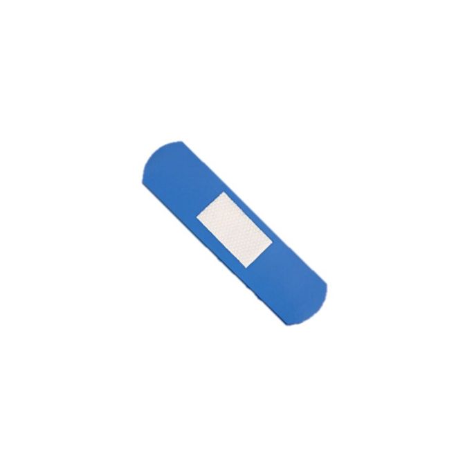 Rudadetec Pleisters HACCP blauw 19 x 76 mm, 100 stuks