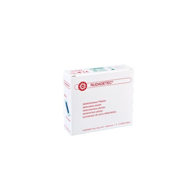 Rudadetec Pleisters HACCP blauw 19 x 76 mm, 100 stuks