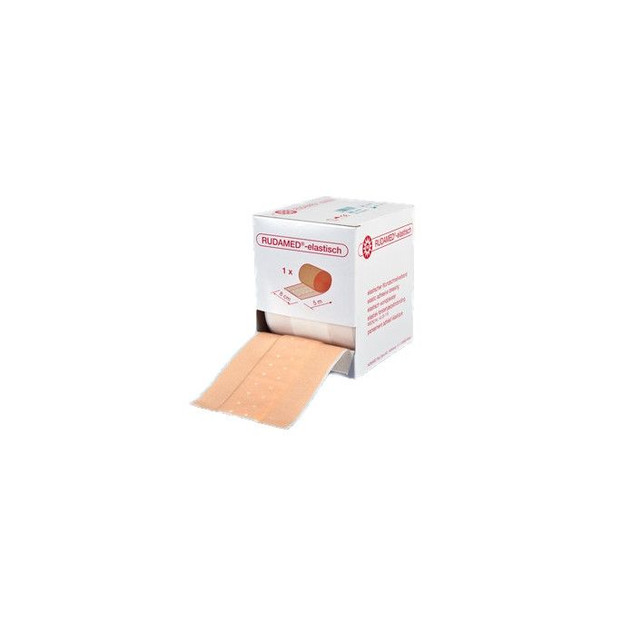 Rudamed elastisch wondpleister 5 m x 6 cm, 1 rol