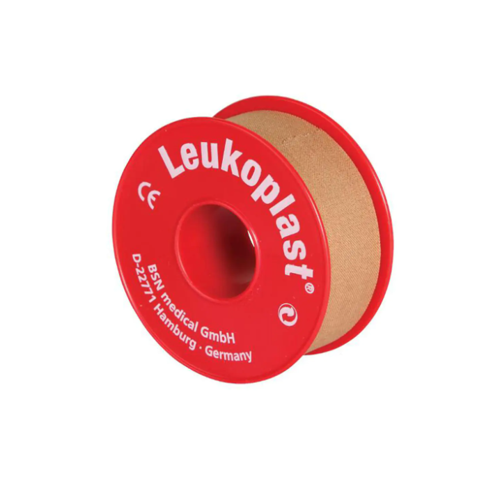 Leukoplast hechtpleister zonder klem, 2,5 cm x 9,2 m, per rol