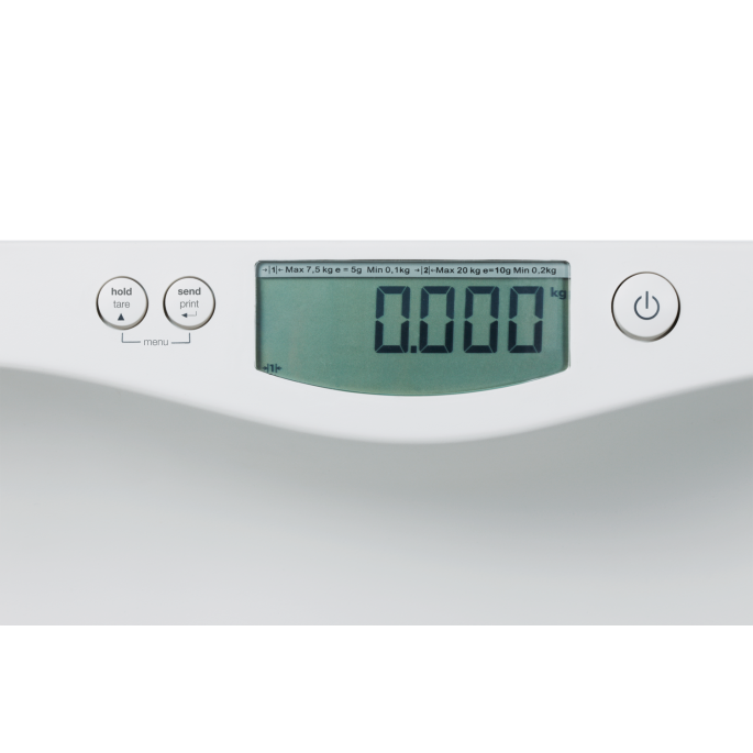 seca 376 Digitale babyweegschaal met extra groot weegplateau