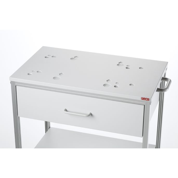 seca 403 Verrijdbare wagen met lade voor seca babyweegschaal