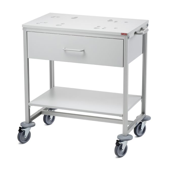 seca 403 Verrijdbare wagen met lade voor seca babyweegschaal