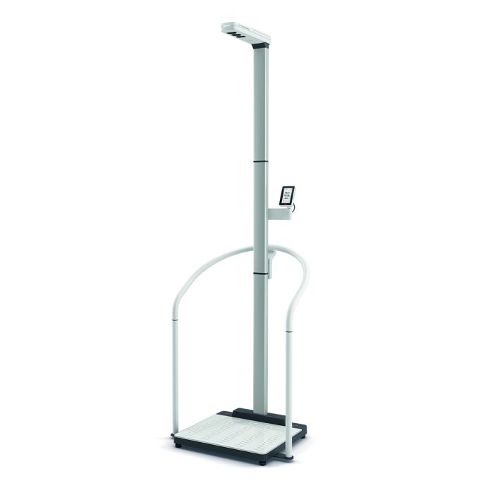 seca 455 Leuning met seca 257 meetstok voor seca weegschalen 654 en 655