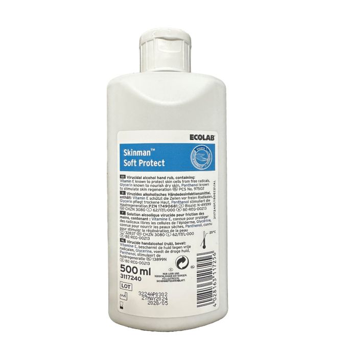Skinman Soft Protect handdesinfectie, 500 ml
