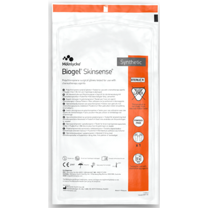 Biogel Skinsense 8.5, 50 paar