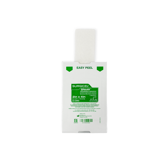 Surgicel Snow Abs 2,5 cm x 5,1 cm, 10 stuks