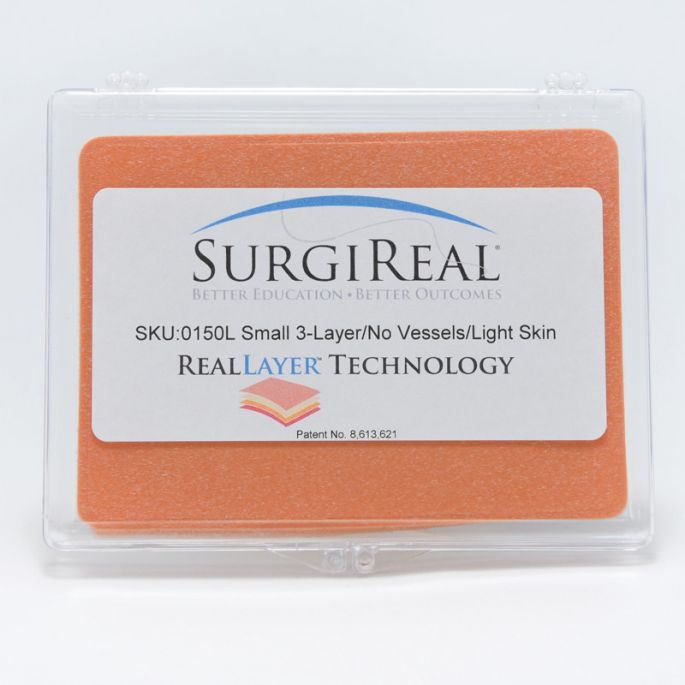 3-laags RealLayer-hechtdraad zonder vaten Lichte huid - afbeelding 2