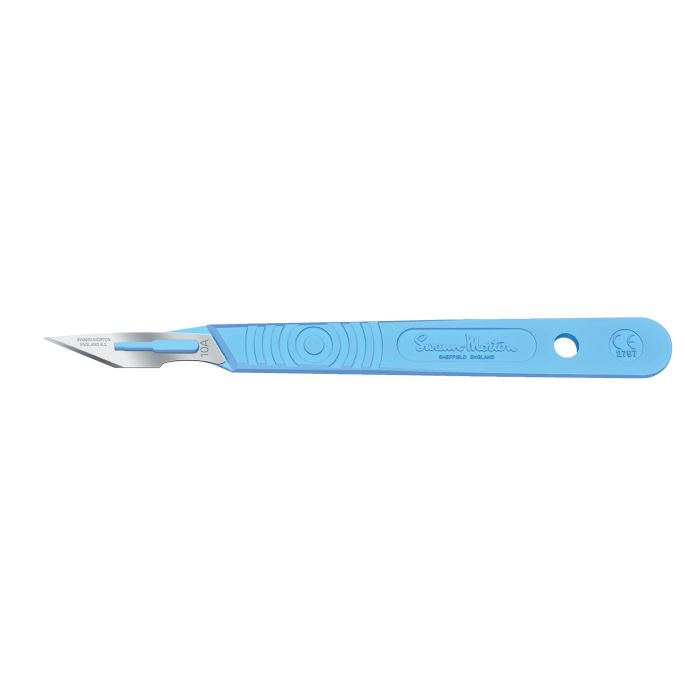 Swann Morton wegwerp scalpels RVS, steriel, nr. 10A
