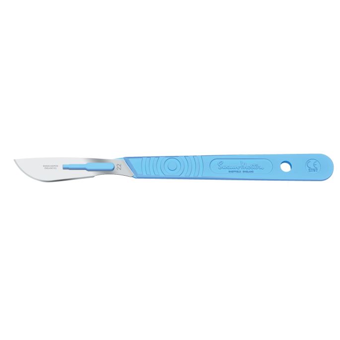 Swann Morton wegwerp scalpels RVS, steriel, nr. 22