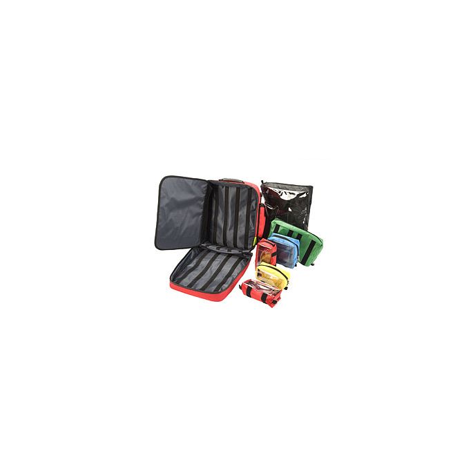 HEKA eerste hulp rugzak rood leeg