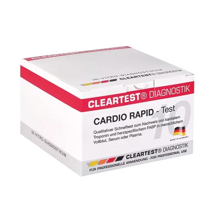 Cleartest Cardio Rapid infarcttest, 10 testen