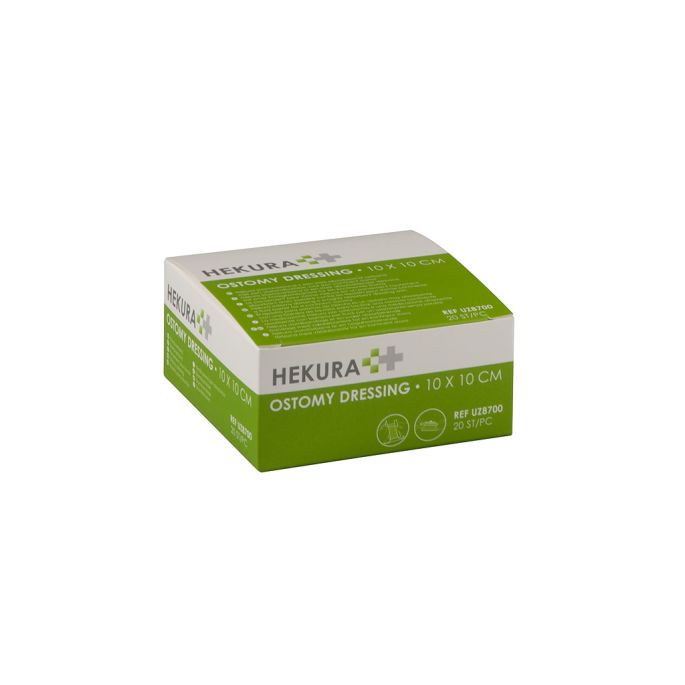Hekura stomaverband 10 x 10 cm, 20 stuks