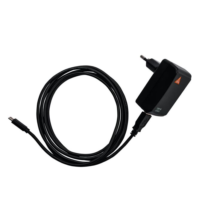HEINE E4-USBC voeding met USB-C kabel voor opladen van OMEGA 600