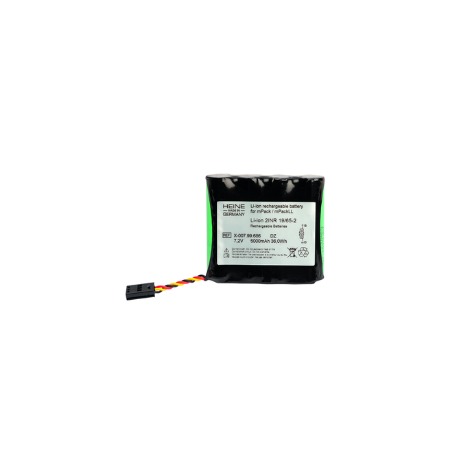 HEINE Li-ion oplaadbare vervangingsbatterij voor HEINE mPack 6 V draagbare voedingsmodule