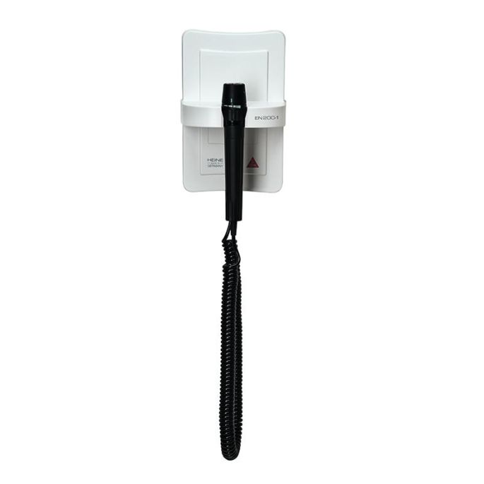 Heine EN 200-1 wandtransformator (enkelvoudige module met lange USB-kabel en E4-USB plug-in voeding)