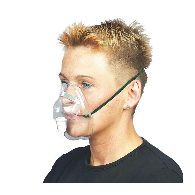 DCT zuurstofmasker voor volwassenen met neusclip