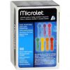 Microlet Gekleurde Lancetten, 100 stuks