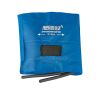 Pressure Man II Chrome-Line bloeddrukmeter met grijze klittenbandmanchet