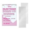 Objectglaasjes zonder matrand 76 x 26 mm, 50 stuks