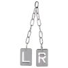 Röntgen-metaaltekenset met ketting