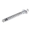 BD Plastipak 3-delige injectiespuit 1 ml Luer-Lok, 100 stuks