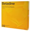 Betadine gazen 10 x 10 cm, per vel