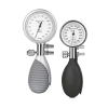 Pressure Man II met manchet Blauw