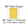 3M Ioban 2 Anti-microbiële Incisiefolie 56 x 85 cm, 10 stuks