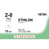 Ethilon II blauw 2-0, FSLX naald, 1674H, 36 stuks